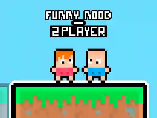 Funny Noob 2 Player — безкоштовна онлайн гра