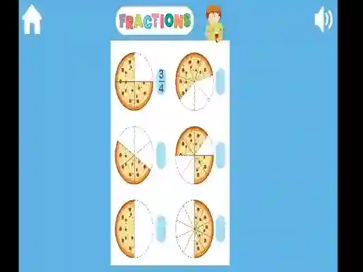 Fractions — безкоштовна онлайн гра