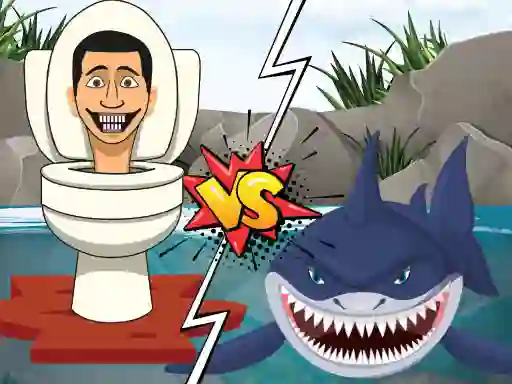 Hungry Shark Vs Skibidi — безкоштовна онлайн гра