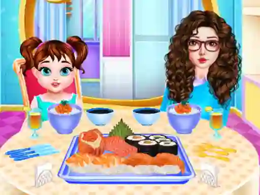 Baby Taylor Sushi Cooking — безкоштовна онлайн гра