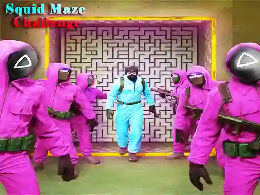 Squid Maze Challenge — безкоштовна онлайн гра