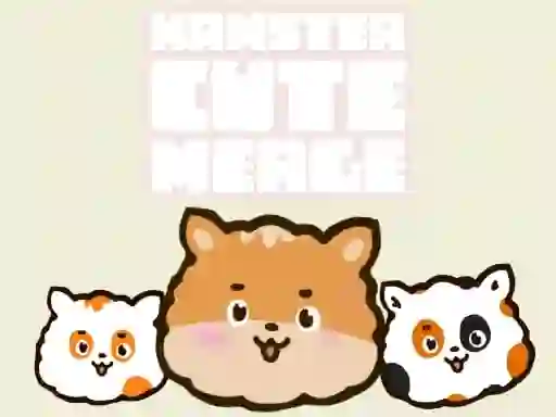 Hamster Cute Merge — безкоштовна онлайн гра