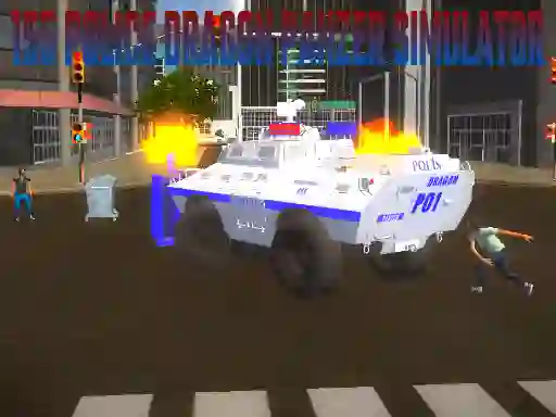 155 Police Dragon Panzer Simulator — безкоштовна онлайн гра
