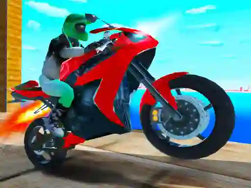Port Bike Stunt — безкоштовна онлайн гра