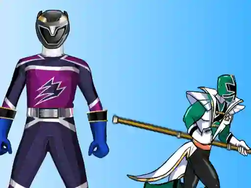 Power Rangers Dressup — безкоштовна онлайн гра