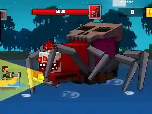Pirate Block Craft Monster Shooter — безкоштовна онлайн гра