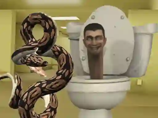 Python Snake Kill Skibidi Toilet Backrooms — безкоштовна онлайн гра
