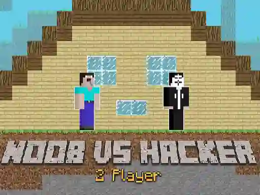 Noob vs Hacker 2 Player — безкоштовна онлайн гра