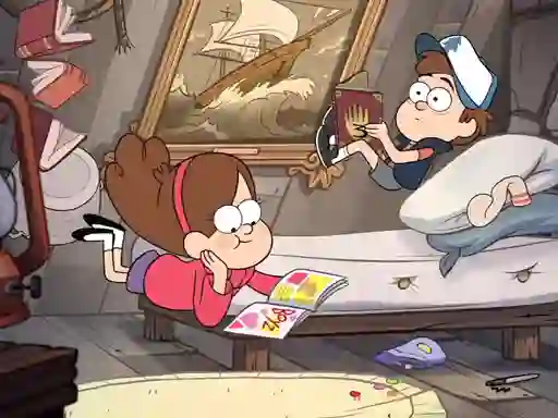 Gravity Falls Slide — безкоштовна онлайн гра