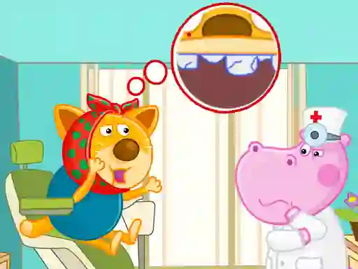 Hippo Dentist — безкоштовна онлайн гра