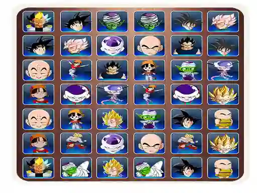 ?Find The Dragon Ball Z Face — безкоштовна онлайн гра
