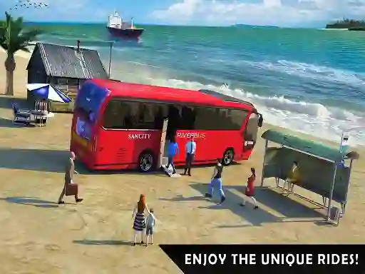 Floating water surface bus — безкоштовна онлайн гра