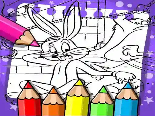 Bugs Bunny Coloring Book — безкоштовна онлайн гра