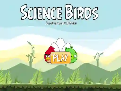 Science Birds — безкоштовна онлайн гра