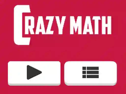 Crazy Math — безкоштовна онлайн гра