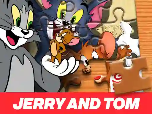 Jerry and Tom Jigsaw Puzzle — безкоштовна онлайн гра