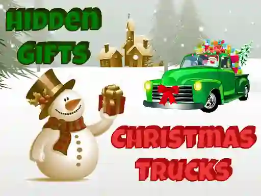 Christmas Trucks Hidden Gifts — безкоштовна онлайн гра