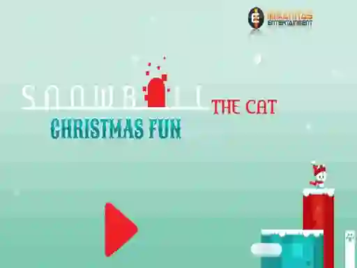 Snowball The Cat Christmas Fun — безкоштовна онлайн гра