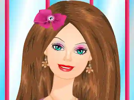 Barbie Party Makeup — безкоштовна онлайн гра