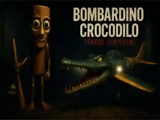 Bombardino Crocodilo Terror Jumpscare — безкоштовна онлайн гра