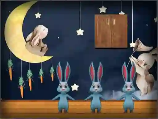 Amgel Bunny Room Escape 2 — безкоштовна онлайн гра