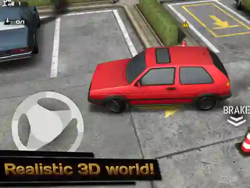 Backyard car Parking — безкоштовна онлайн гра