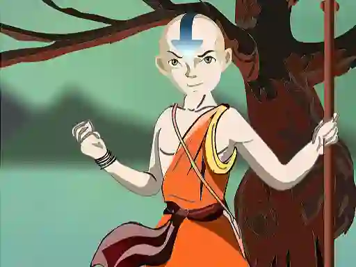 Avatar Aang DressUp — безкоштовна онлайн гра