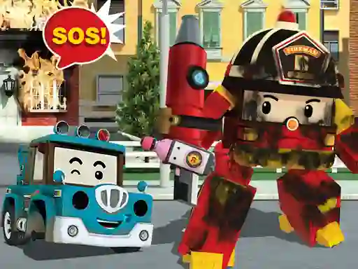 Robot Car Emergency Rescue 2 — безкоштовна онлайн гра