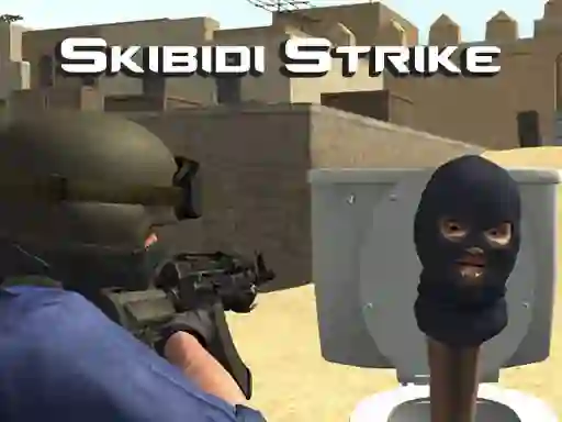 Skibidi Strike — безкоштовна онлайн гра