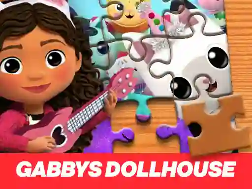 Gabbys Dollhouse Jigsaw Puzzle — безкоштовна онлайн гра