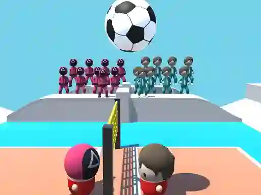 Volley Squid Gamer — безкоштовна онлайн гра