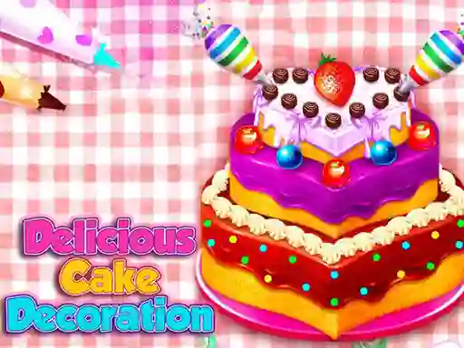 Delicious Cake Decoration — безкоштовна онлайн гра