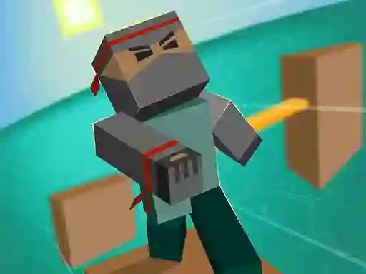 Blocky Parkour Ninja — безкоштовна онлайн гра