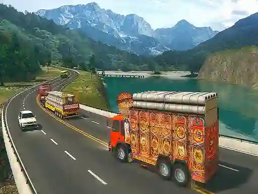 Indian Cargo Truck Gwadar Port Game — безкоштовна онлайн гра