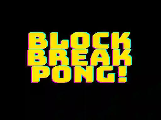 Block break pong! — безкоштовна онлайн гра