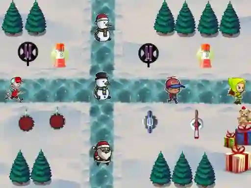 Christmas Defense — безкоштовна онлайн гра