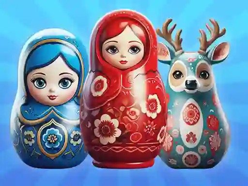 Sort by Matryoshka Shelves! — безкоштовна онлайн гра