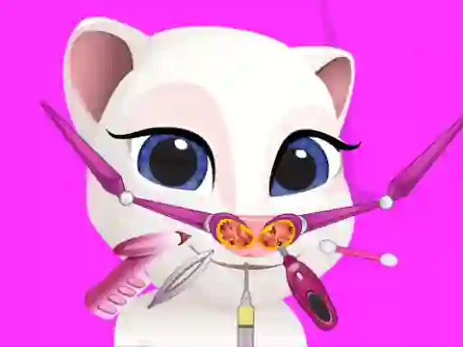 Little Angela Nose Doctor — безкоштовна онлайн гра