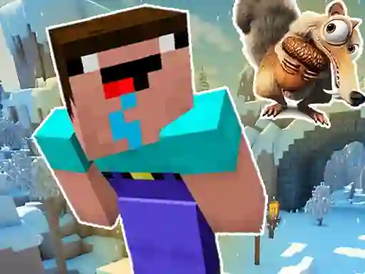 Noob Parkour: Snow Age — безкоштовна онлайн гра