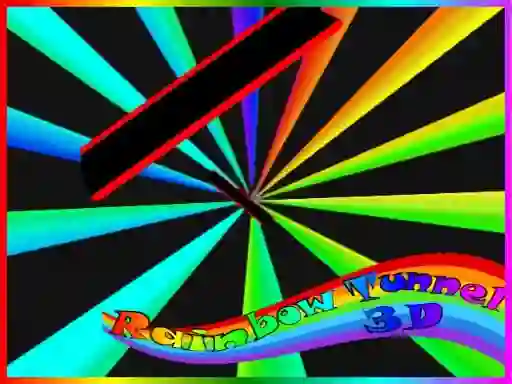 Rainbow Tunnel 3D — безкоштовна онлайн гра