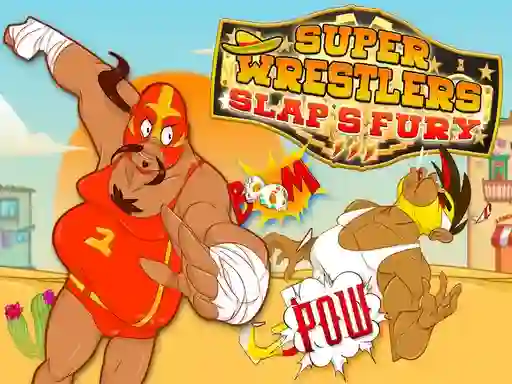 Super Wrestlers : Slaps Fury — безкоштовна онлайн гра