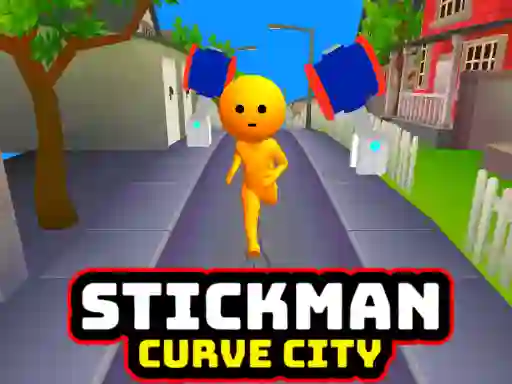 Stickman Curve City — безкоштовна онлайн гра