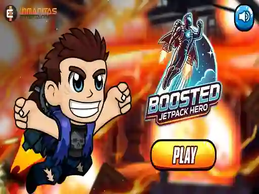 Boosted Jetpack Hero — безкоштовна онлайн гра
