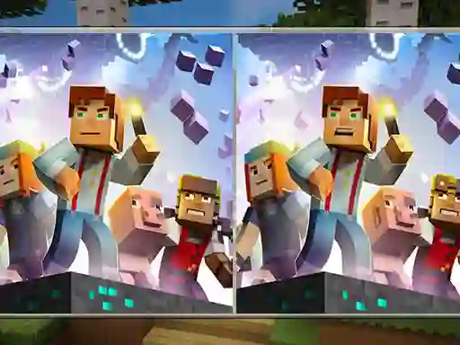 Minecraft Differences — безкоштовна онлайн гра