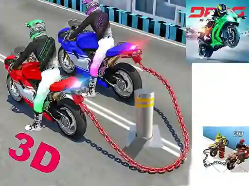 Chained Bike Riders 3D — безкоштовна онлайн гра