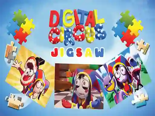 Digital Circus JigSaw — безкоштовна онлайн гра