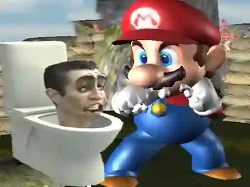 Super Spy Mario VS Skibidi Toilet — безкоштовна онлайн гра