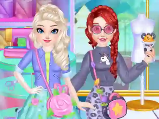 Fashion Princess Sewing Clothes — безкоштовна онлайн гра