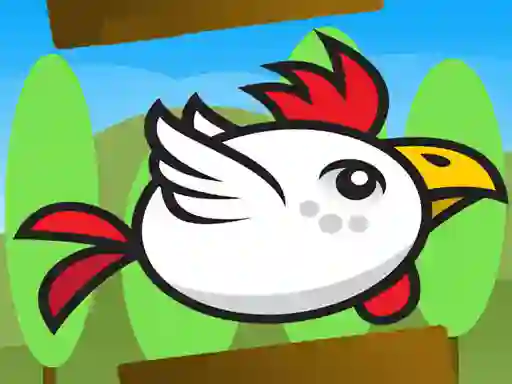 Angry Flappy Chicken Fly — безкоштовна онлайн гра