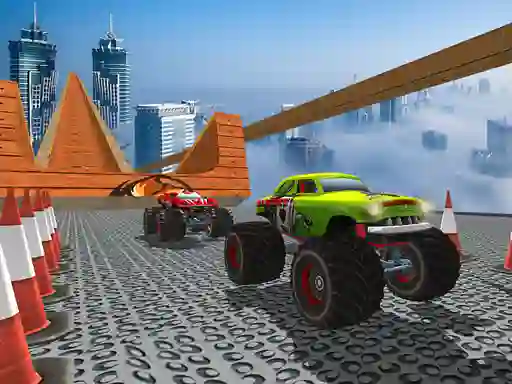 Monster Truck Ramp — безкоштовна онлайн гра